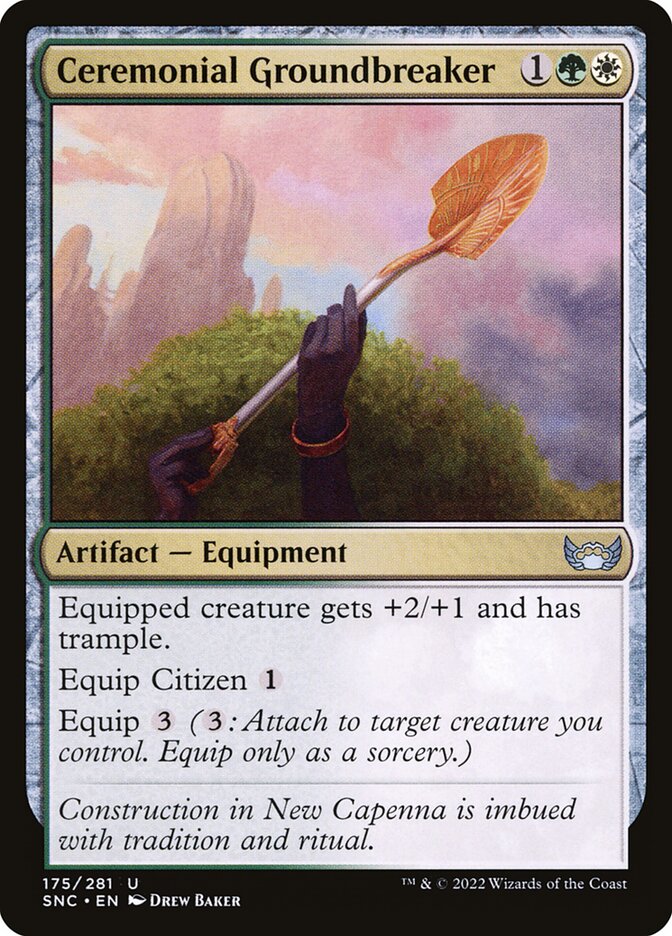 Ceremonial Groundbreaker - carta Magic The Gathering