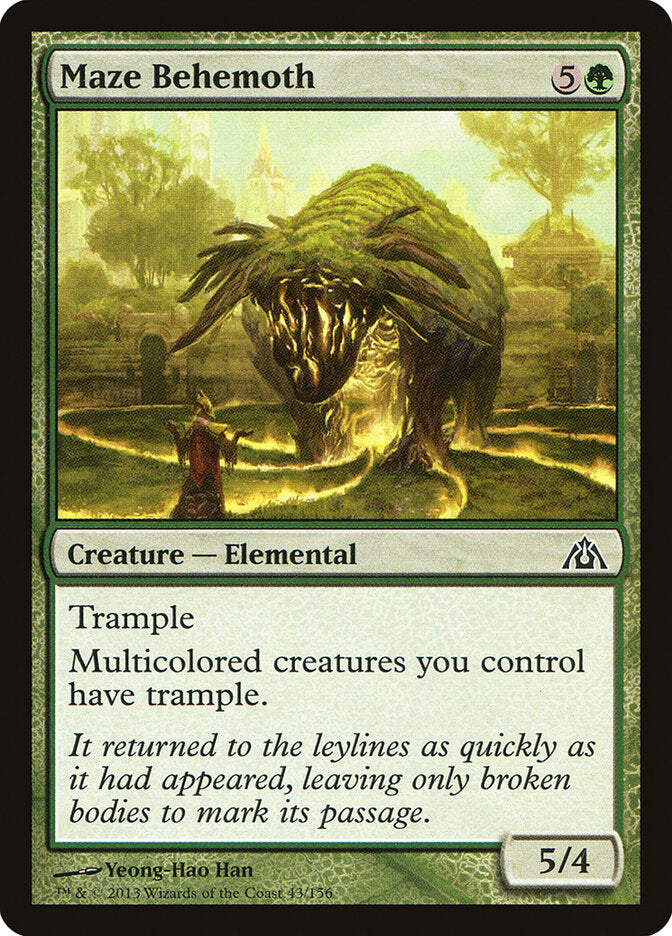 Maze Behemoth - carta Magic The Gathering