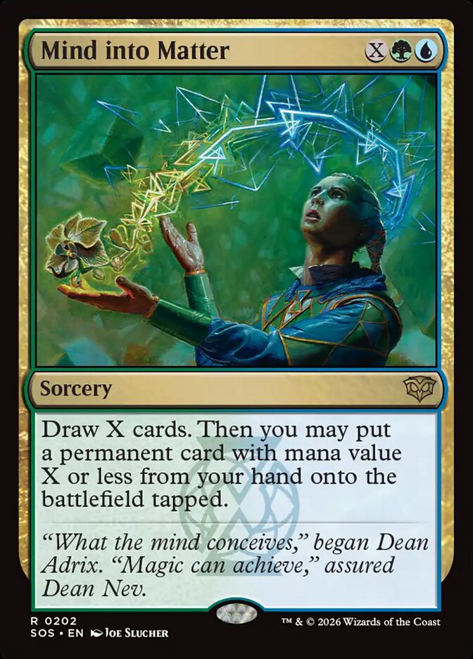 Mind into Matter - SOS-202-NF-STD