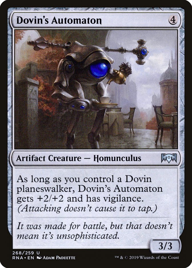 Dovin's Automaton - carta Magic The Gathering