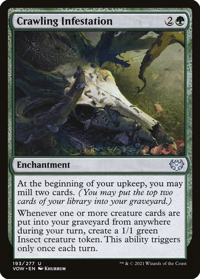 Crawling Infestation - carta Magic The Gathering