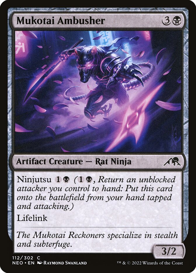 Mukotai Ambusher - carta Magic The Gathering