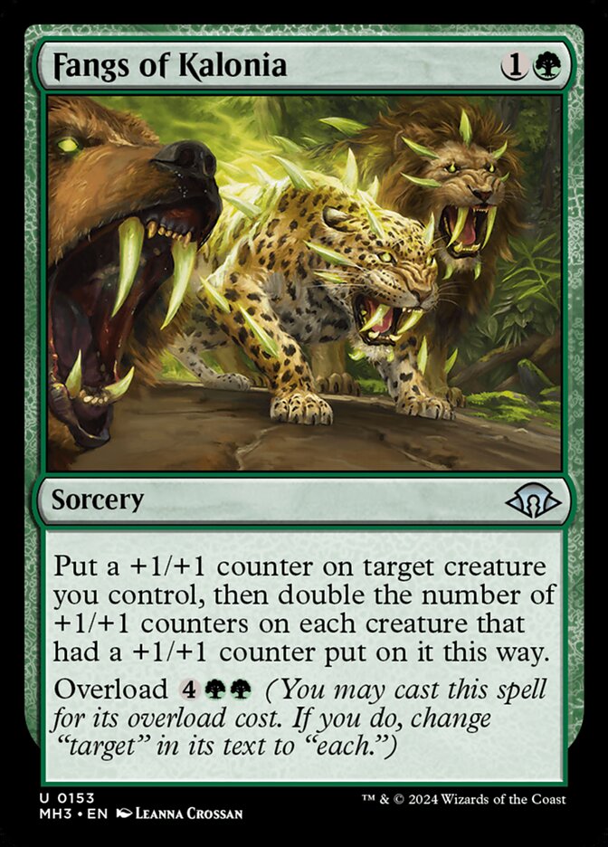 Fangs of Kalonia - carta Magic The Gathering
