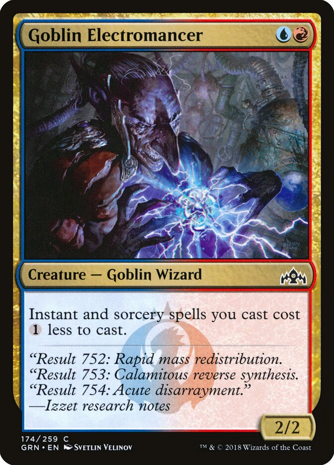 Goblin Electromancer - carta Magic The Gathering