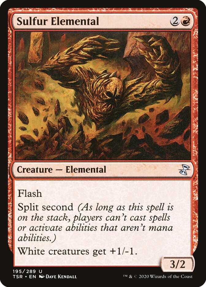Sulfur Elemental - carta Magic The Gathering