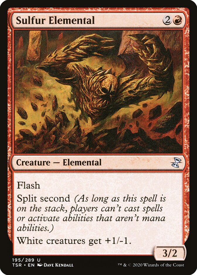 Sulfur Elemental - carta Magic The Gathering