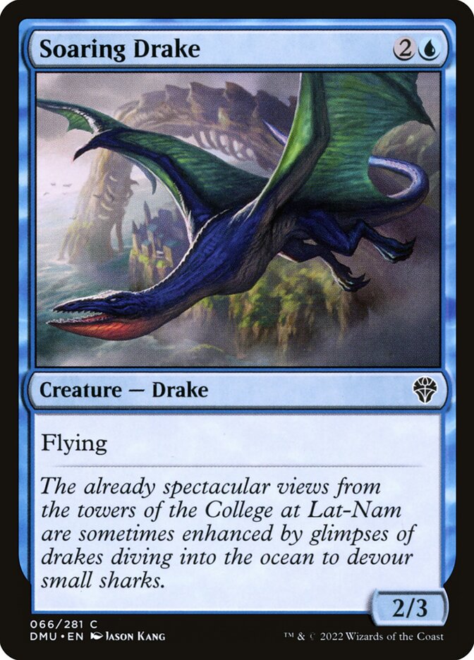 Soaring Drake - carta Magic The Gathering