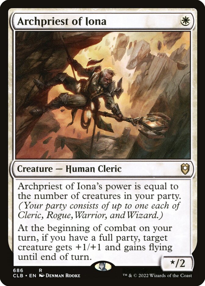 Archpriest of Iona - carta Magic The Gathering
