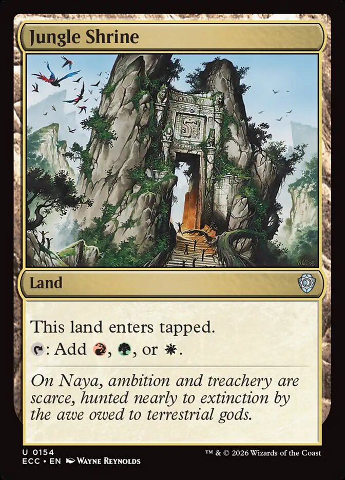 Jungle Shrine - carta Magic The Gathering