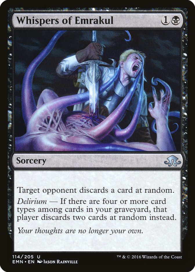 Whispers of Emrakul - carta Magic The Gathering