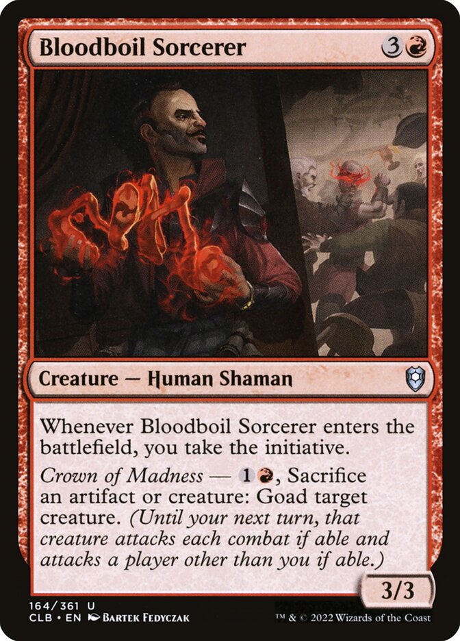 Bloodboil Sorcerer - carta Magic The Gathering