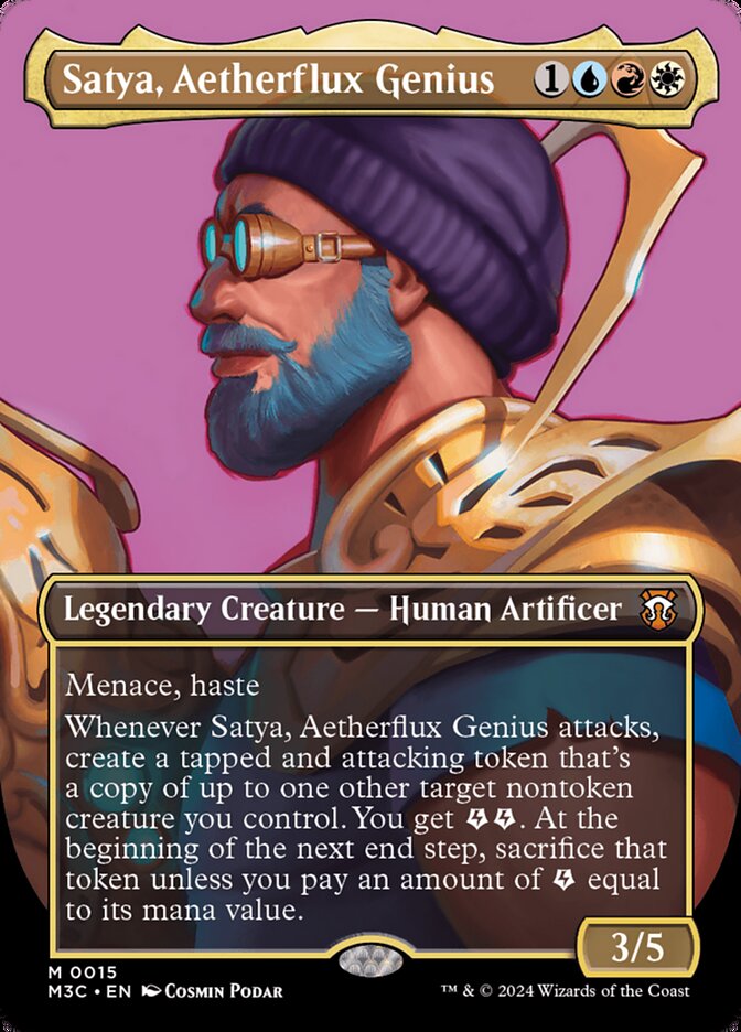 Satya, Aetherflux Genius - carta Magic The Gathering