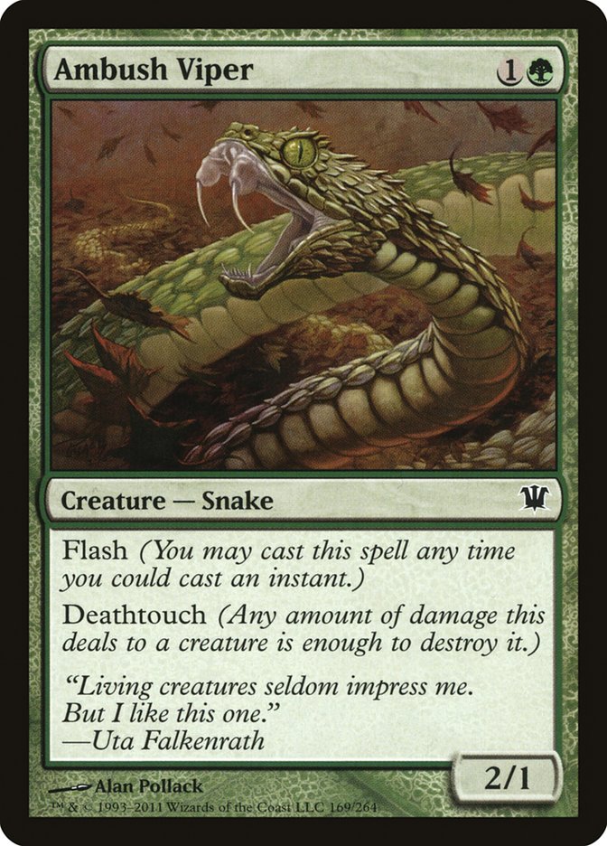Ambush Viper - carta Magic The Gathering