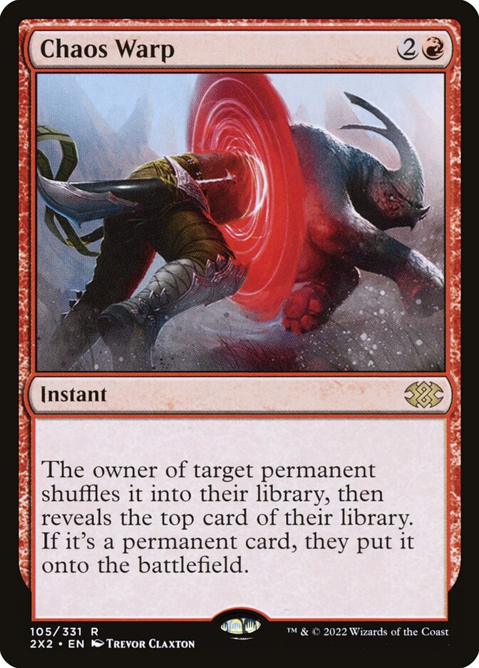Chaos Warp - carta Magic The Gathering