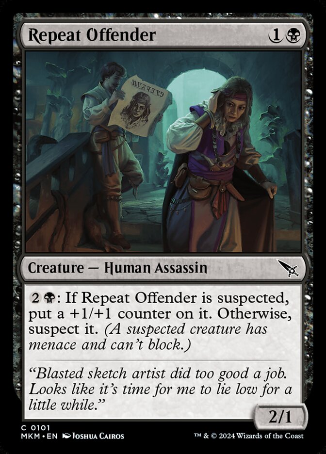 Repeat Offender - carta Magic The Gathering