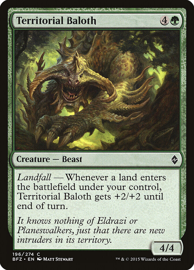 Territorial Baloth - carta Magic The Gathering
