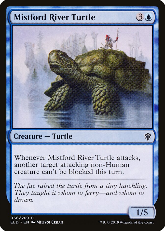 Mistford River Turtle - carta Magic The Gathering