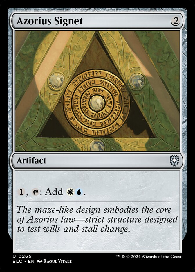 Azorius Signet - carta Magic The Gathering