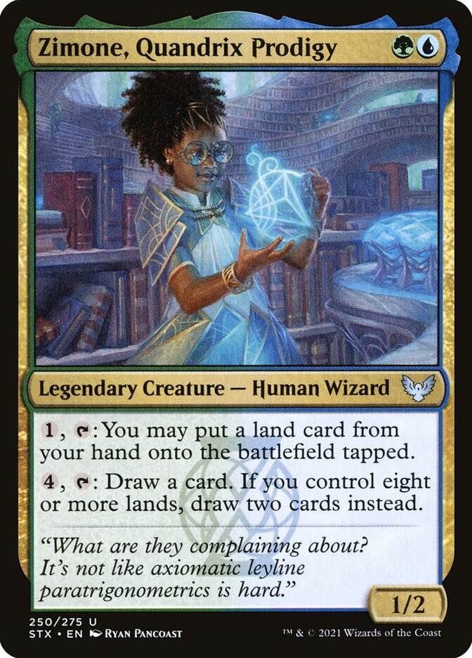 Zimone, Quandrix Prodigy - carta Magic The Gathering