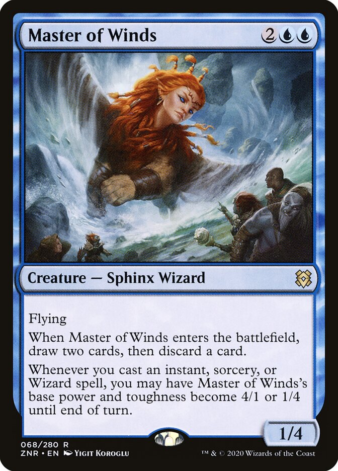 Master of Winds - carta Magic The Gathering