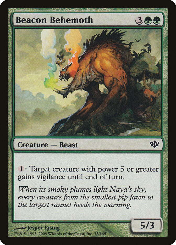 Beacon Behemoth - carta Magic The Gathering