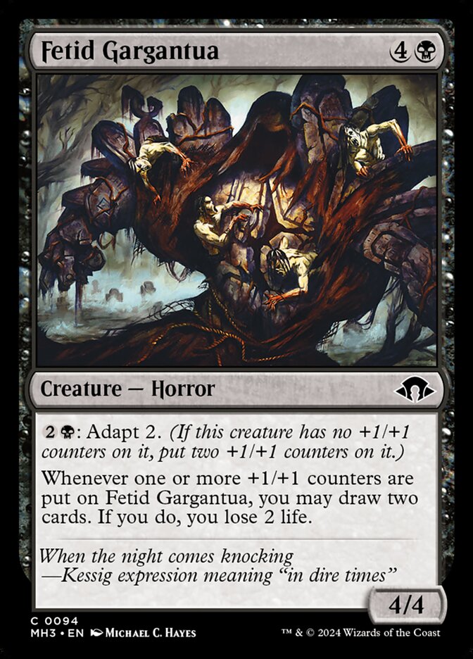 Fetid Gargantua - carta Magic The Gathering