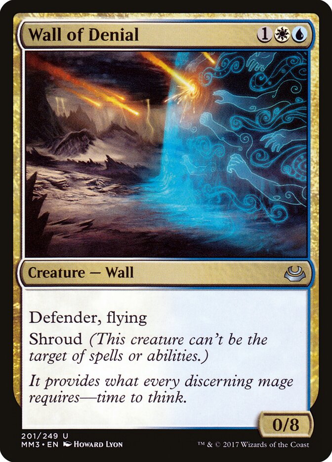 Wall of Denial - carta Magic The Gathering