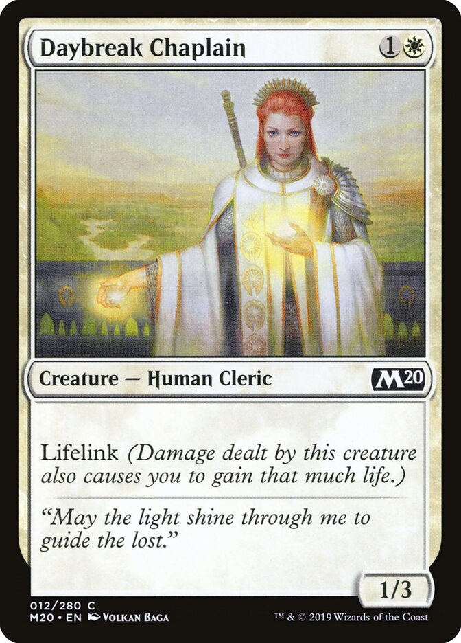 Daybreak Chaplain - carta Magic The Gathering
