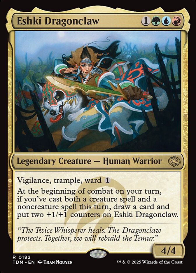Eshki Dragonclaw - carta Magic The Gathering