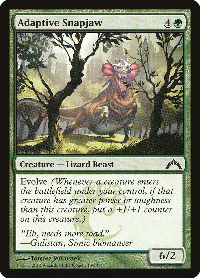 Adaptive Snapjaw - carta Magic The Gathering