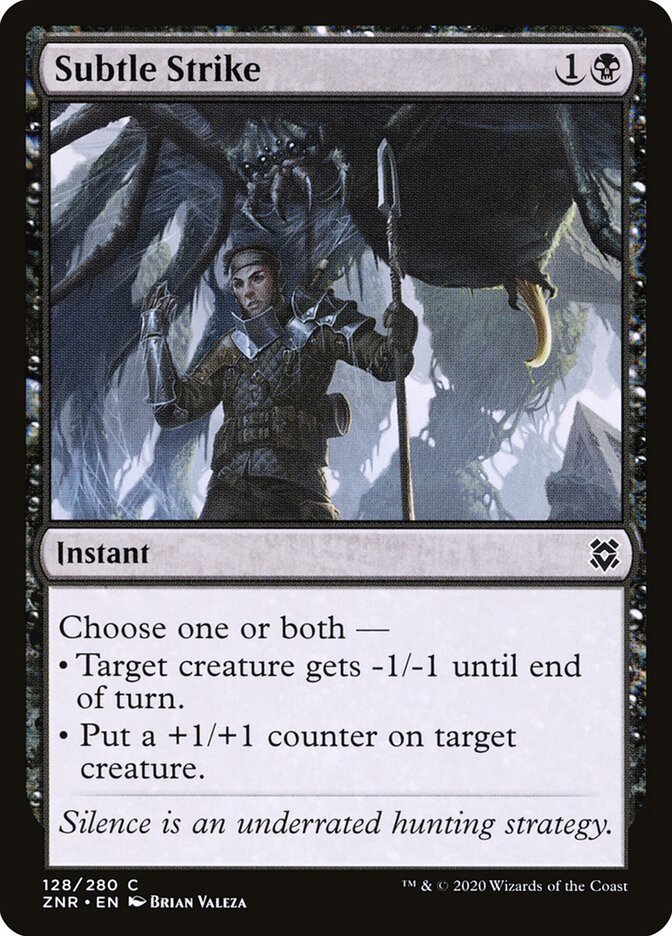 Subtle Strike - carta Magic The Gathering
