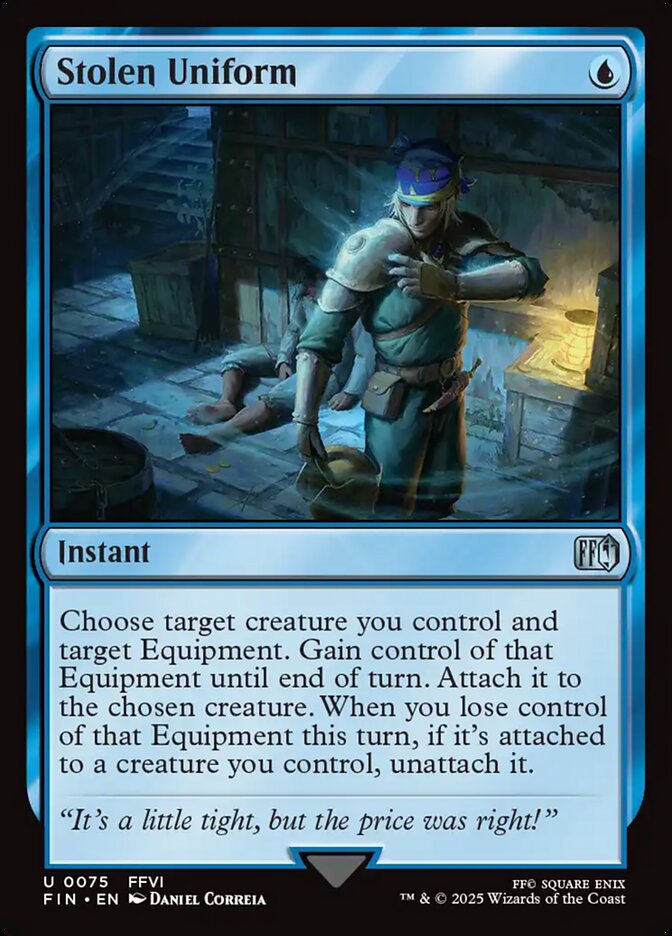 Stolen Uniform - carta Magic The Gathering