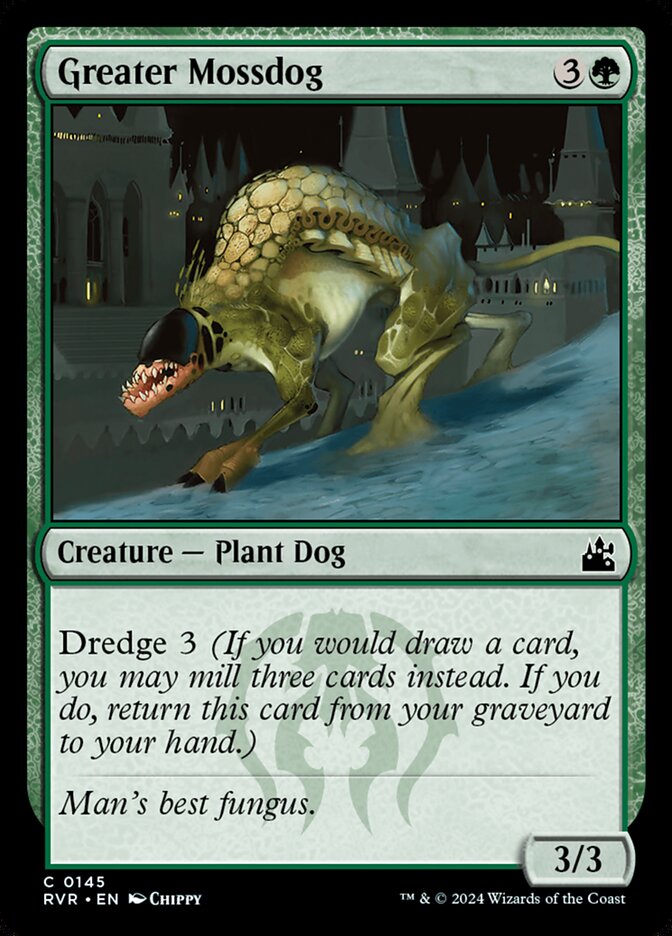 Greater Mossdog - carta Magic The Gathering