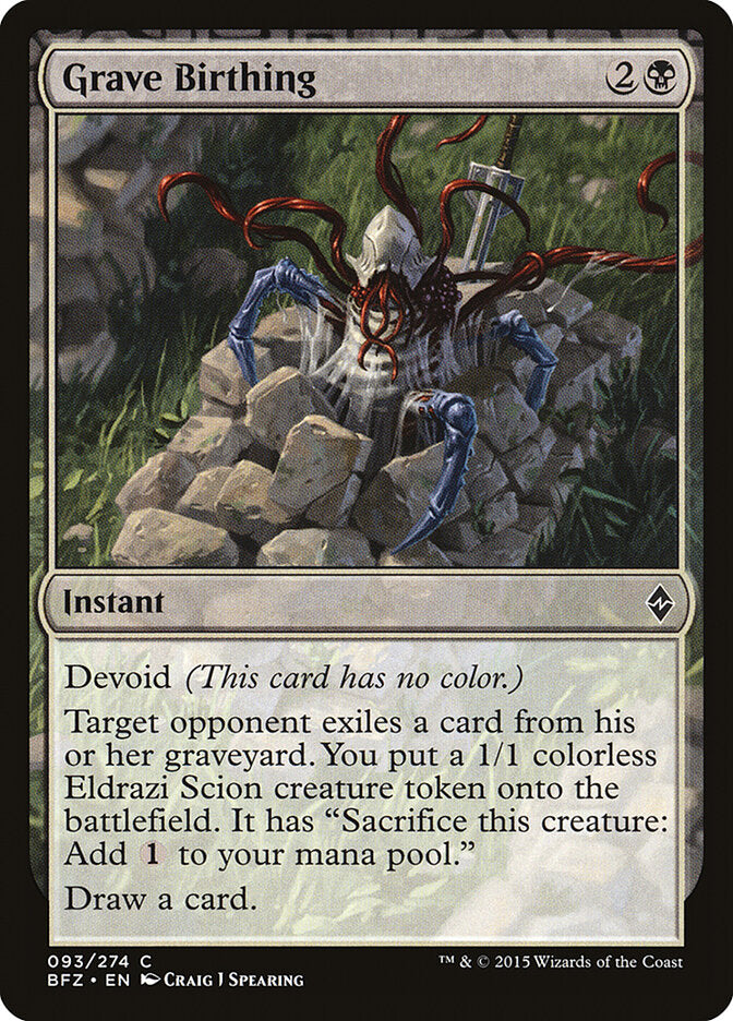 Grave Birthing - carta Magic The Gathering