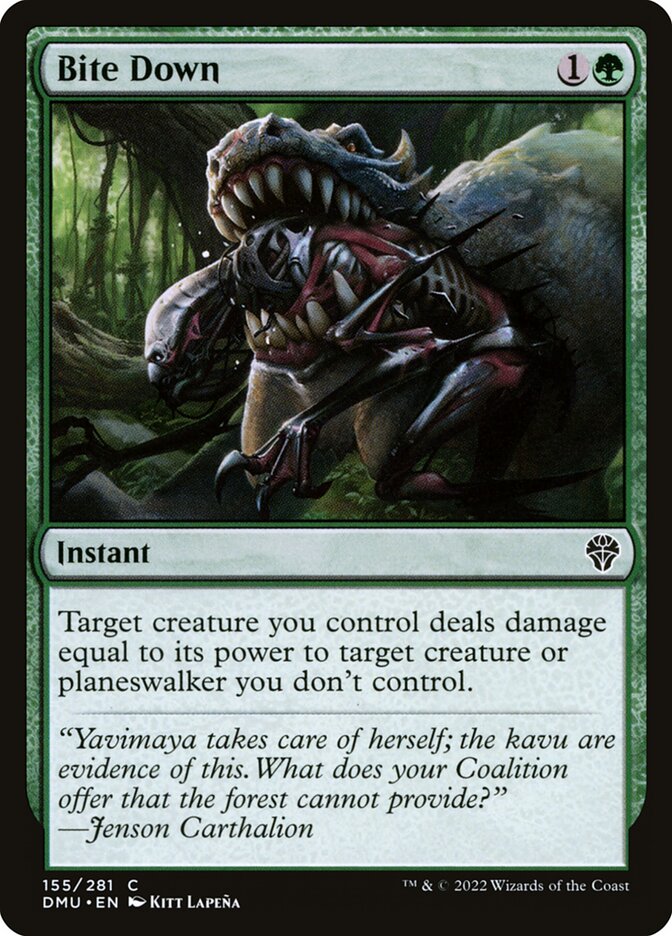 Bite Down - carta Magic The Gathering