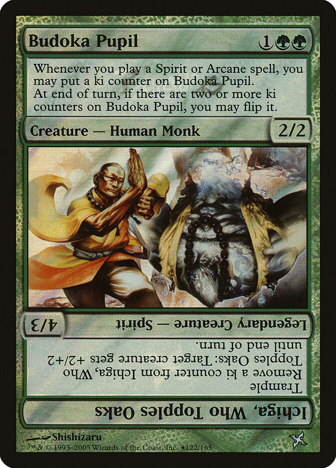 Budoka Pupil // Ichiga, Who Topples Oaks - carta Magic The Gathering