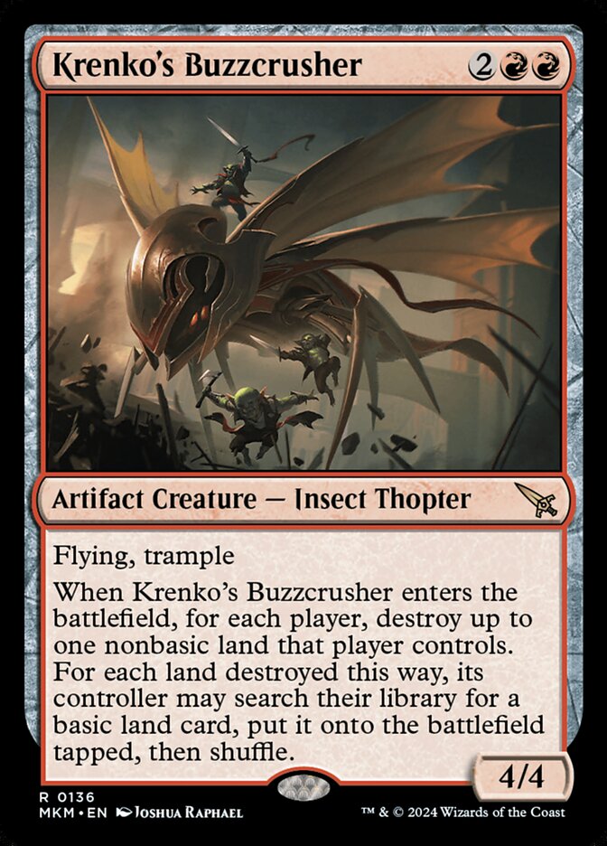 Krenko's Buzzcrusher - carta Magic The Gathering
