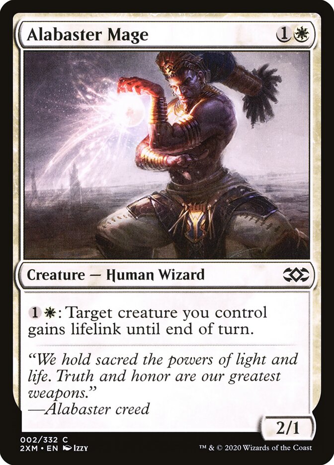 Alabaster Mage - carta Magic The Gathering