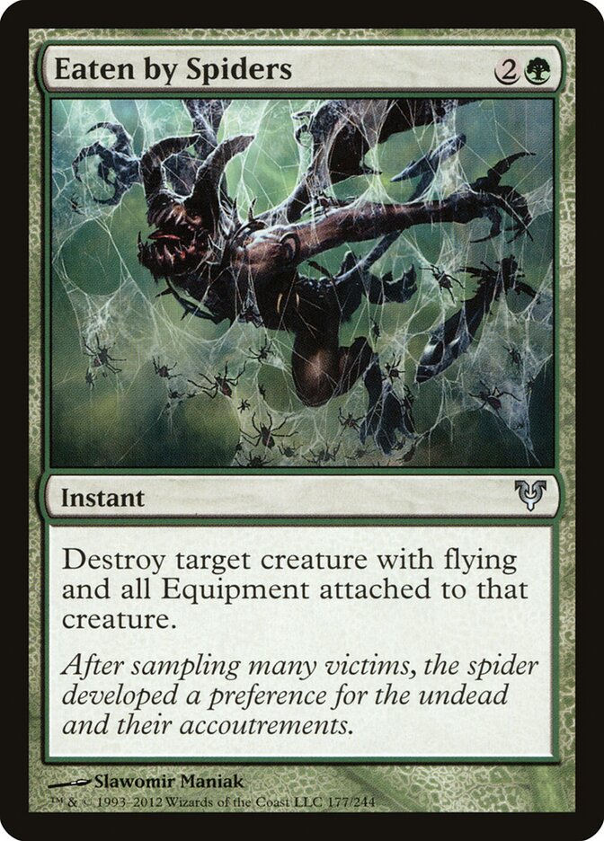 Eaten by Spiders - carta Magic The Gathering