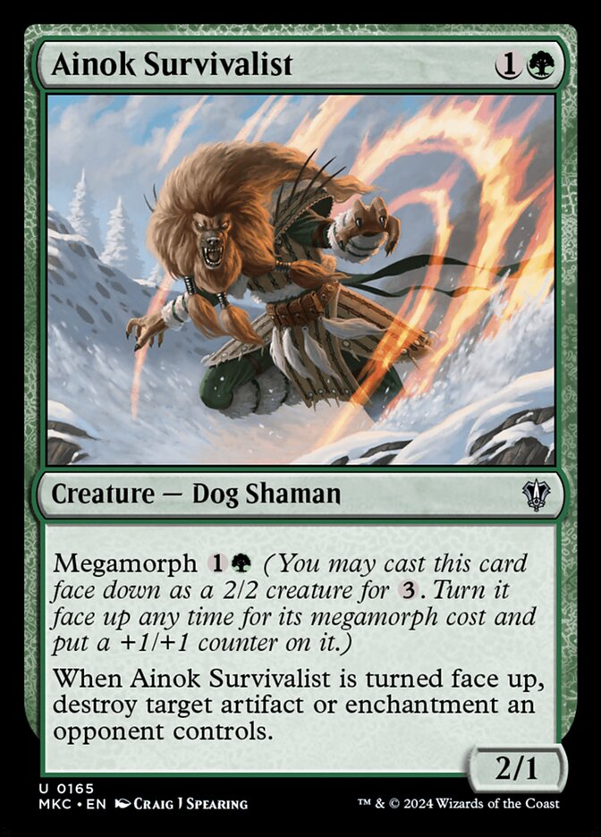 Ainok Survivalist - carta Magic The Gathering