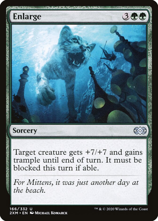Enlarge - carta Magic The Gathering