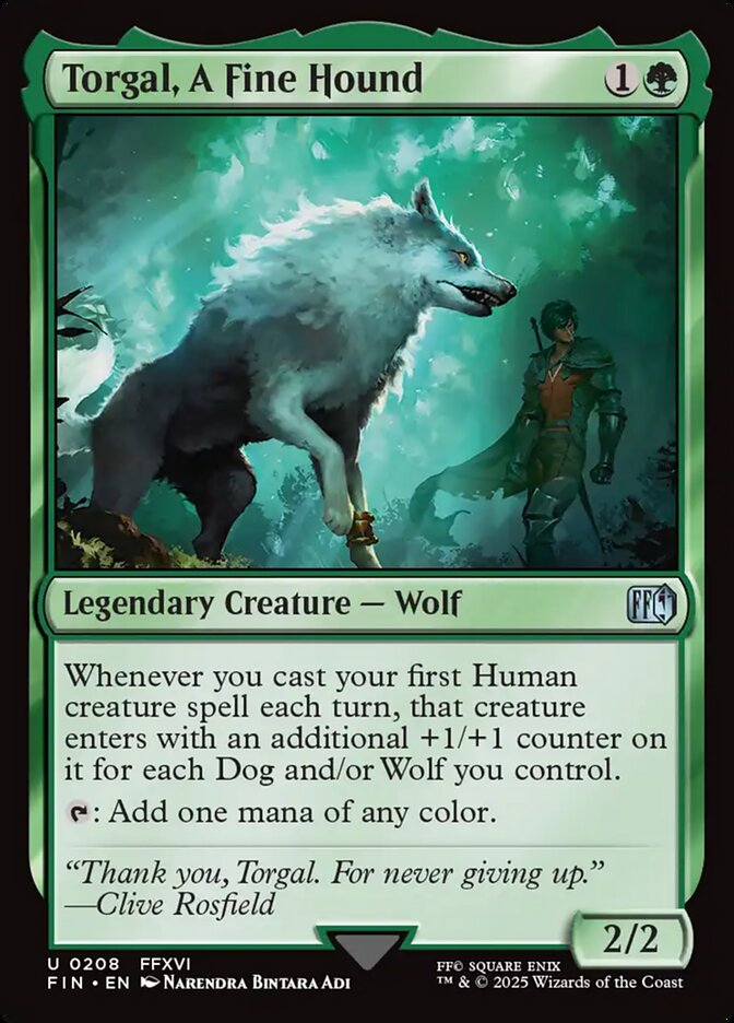 Torgal, A Fine Hound - carta Magic The Gathering