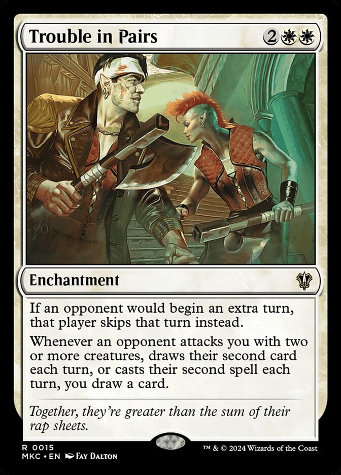 Trouble in Pairs - carta Magic The Gathering