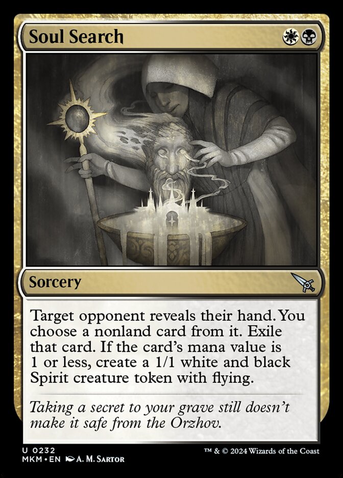 Soul Search - carta Magic The Gathering