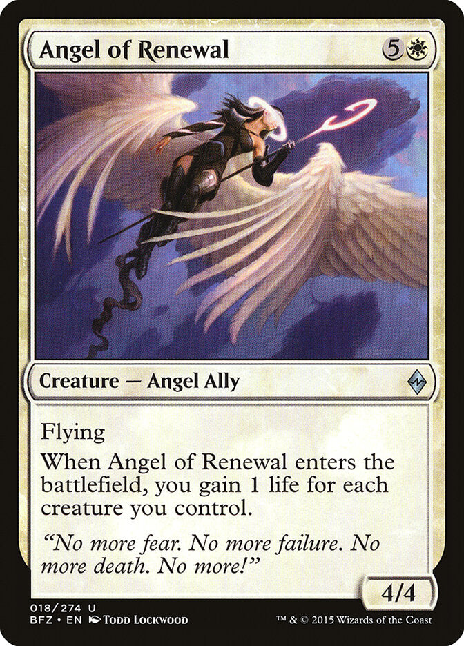 Angel of Renewal - carta Magic The Gathering