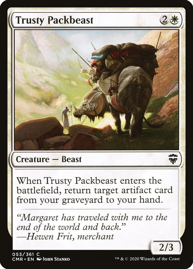 Trusty Packbeast - carta Magic The Gathering