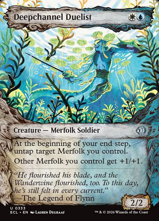 Deepchannel Duelist - carta Magic The Gathering