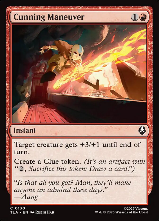 Cunning Maneuver - carta Magic The Gathering