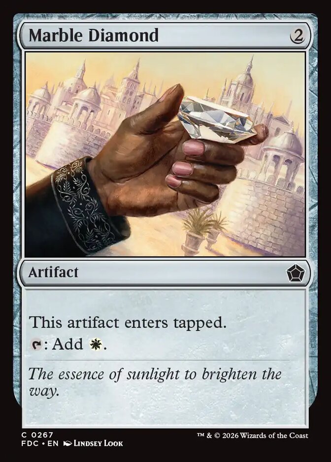 Marble Diamond - carta Magic The Gathering