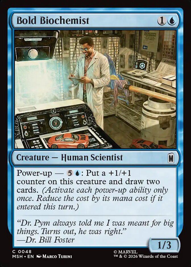 Bold Biochemist - carta Magic The Gathering